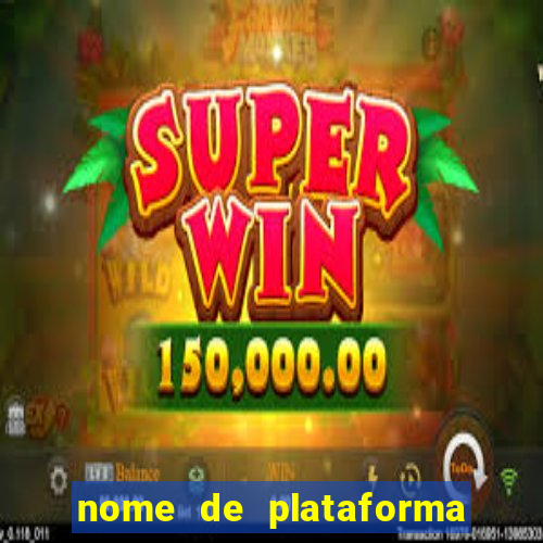 nome de plataforma de jogos